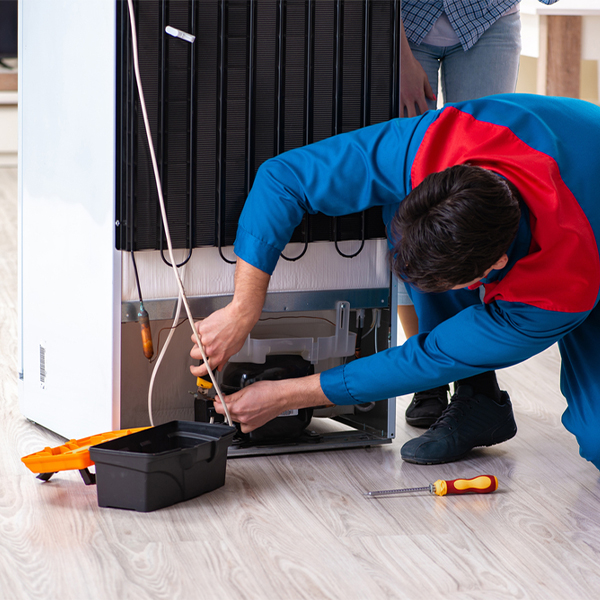 how much do you charge for refrigerator repair services in Hackberry Arizona